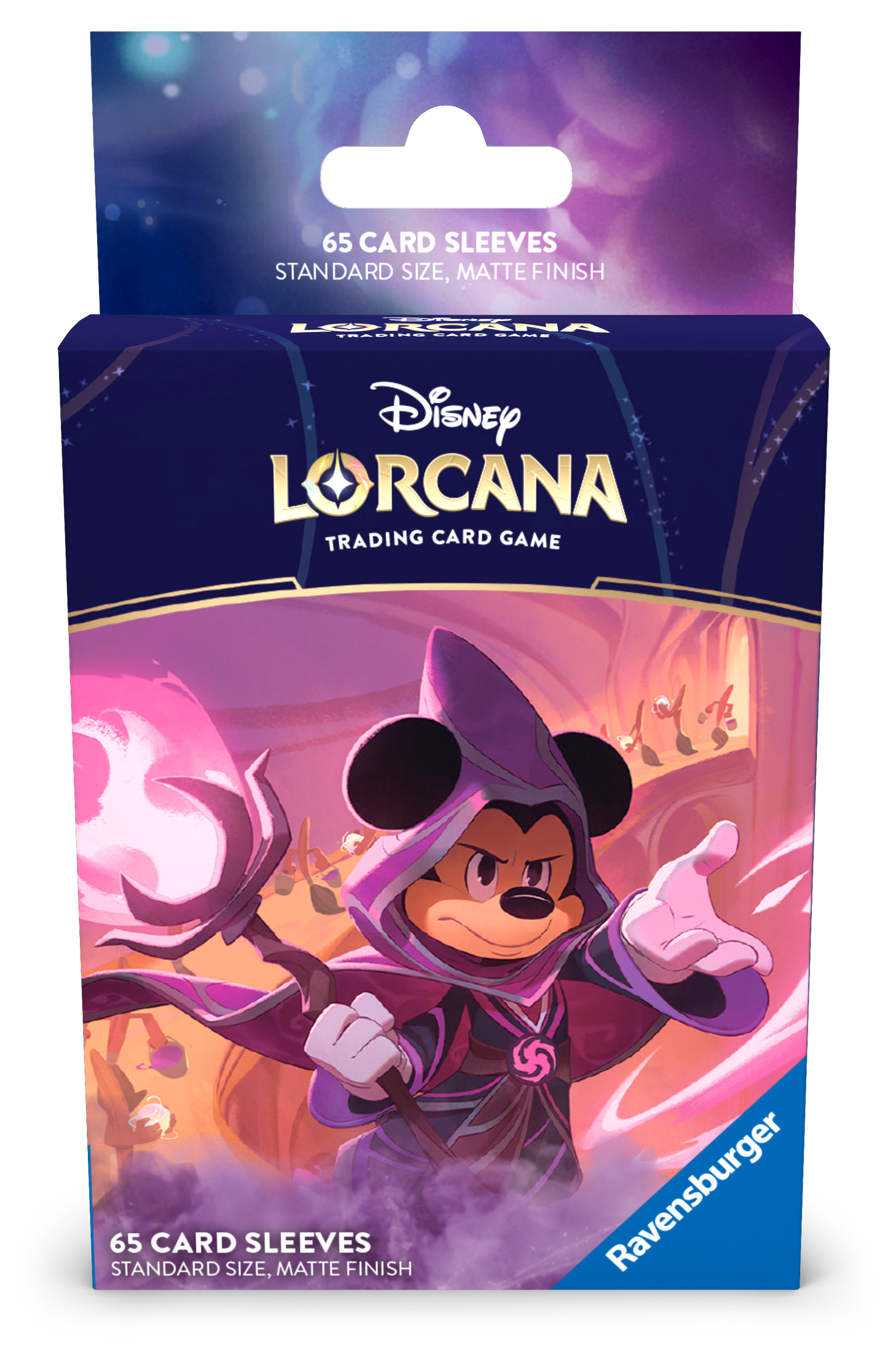 Sorcerer Mickey Card Sleeves for Disney Lorcana TCG