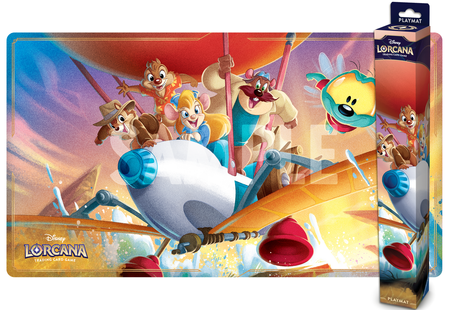 Rescue Rangers Playmat for Disney Lorcana TCG