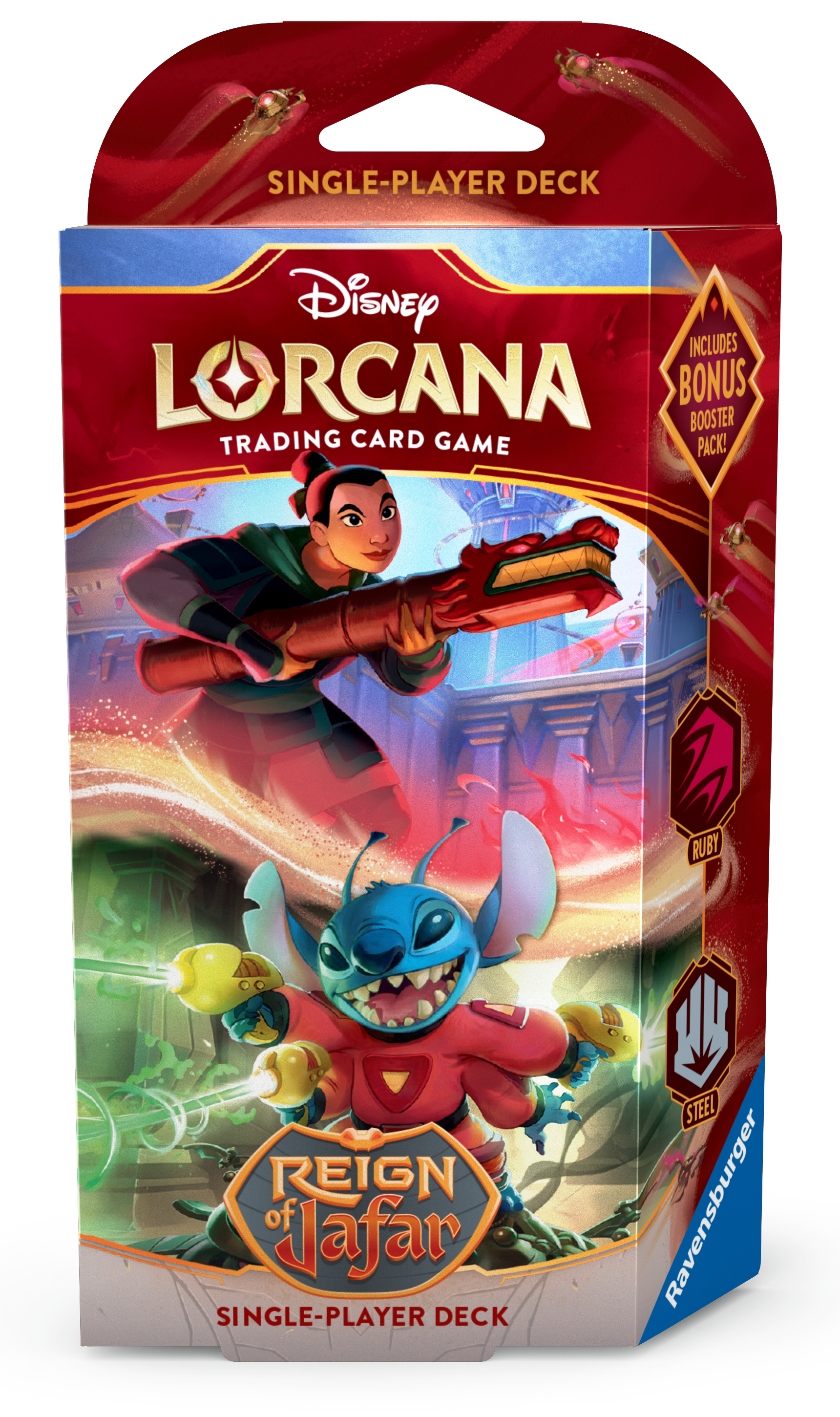Reign of Jafar Starter Ruby / Steel - Mulan / Stitch Game Ogre Reign of Jafar Starter Ruby / Steel - Mulan / Stitch Game Ogre