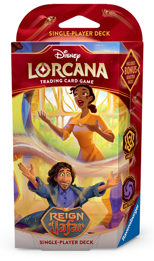 Reign of Jafar Starter Amber / Amethyst - Tiana / Bruno
