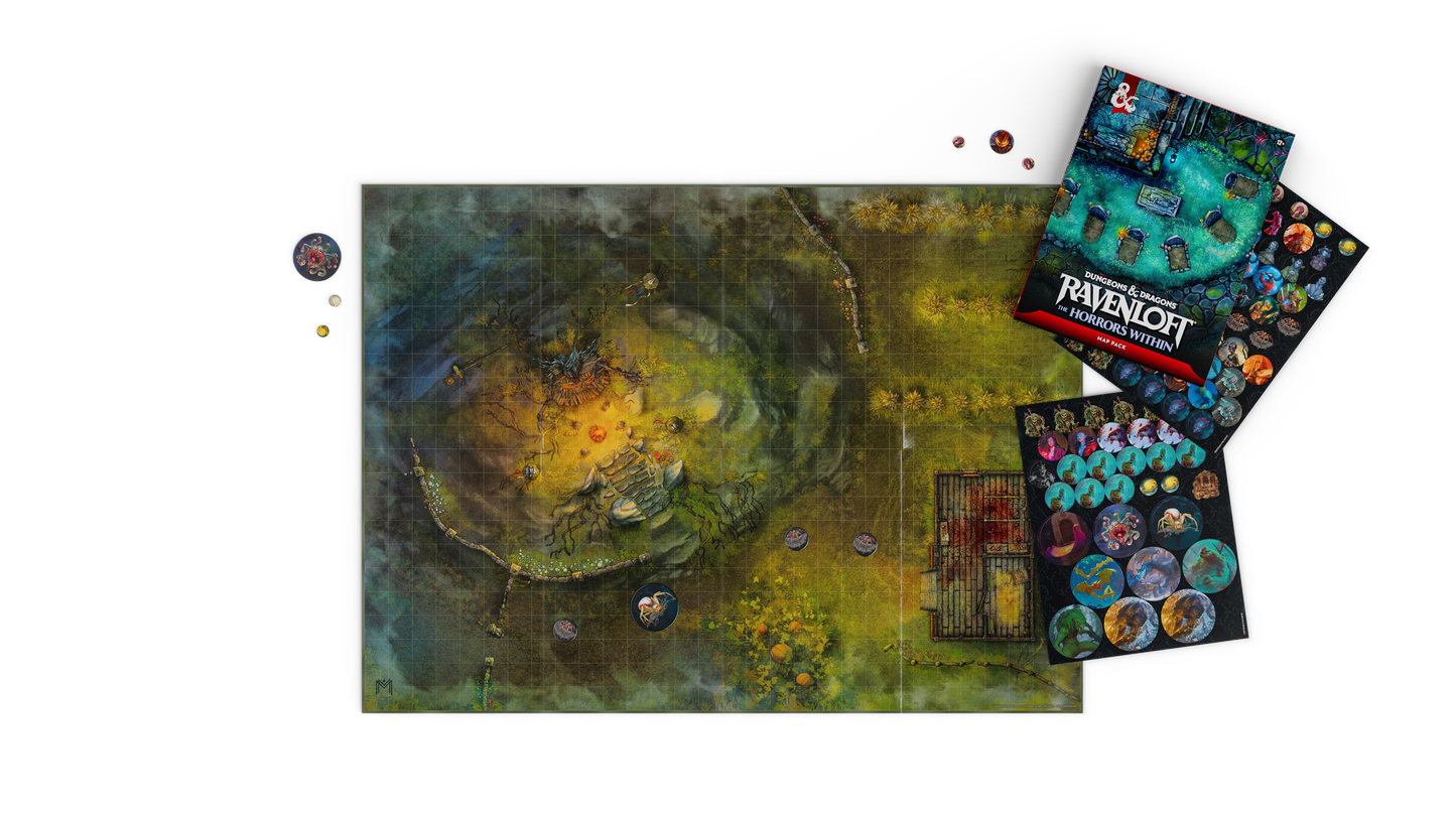 LOCAL PICKUP PREORDER Ravenloft: The Horrors Within - Map Pack