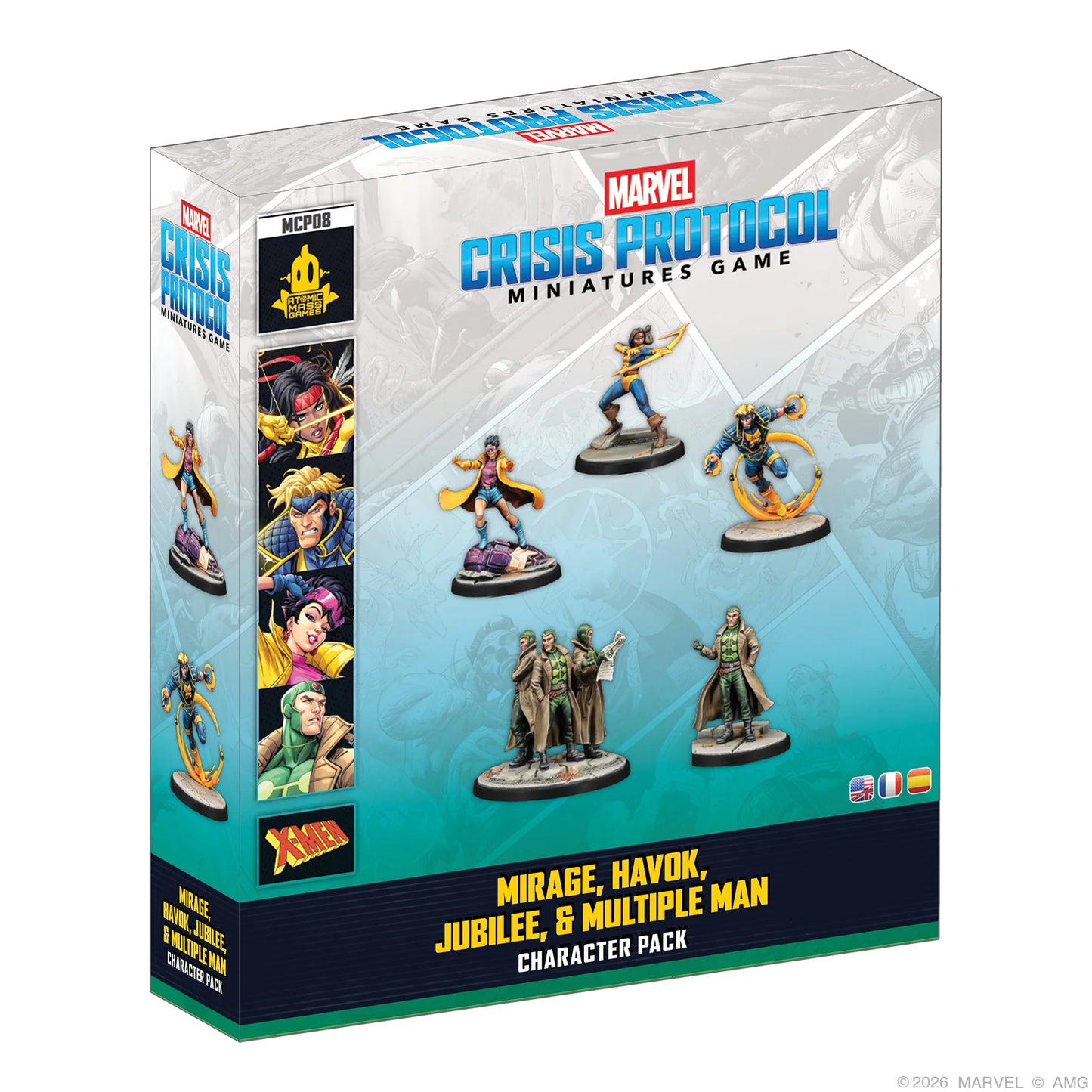 Marvel Crisis Protocol – Mirage, Havok, Jubilee & Multiple Man