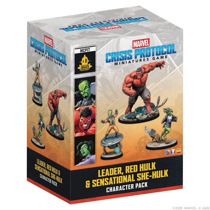 Marvel: Crisis Protocol – Leader, Red Hulk & Sensational She-Hulk