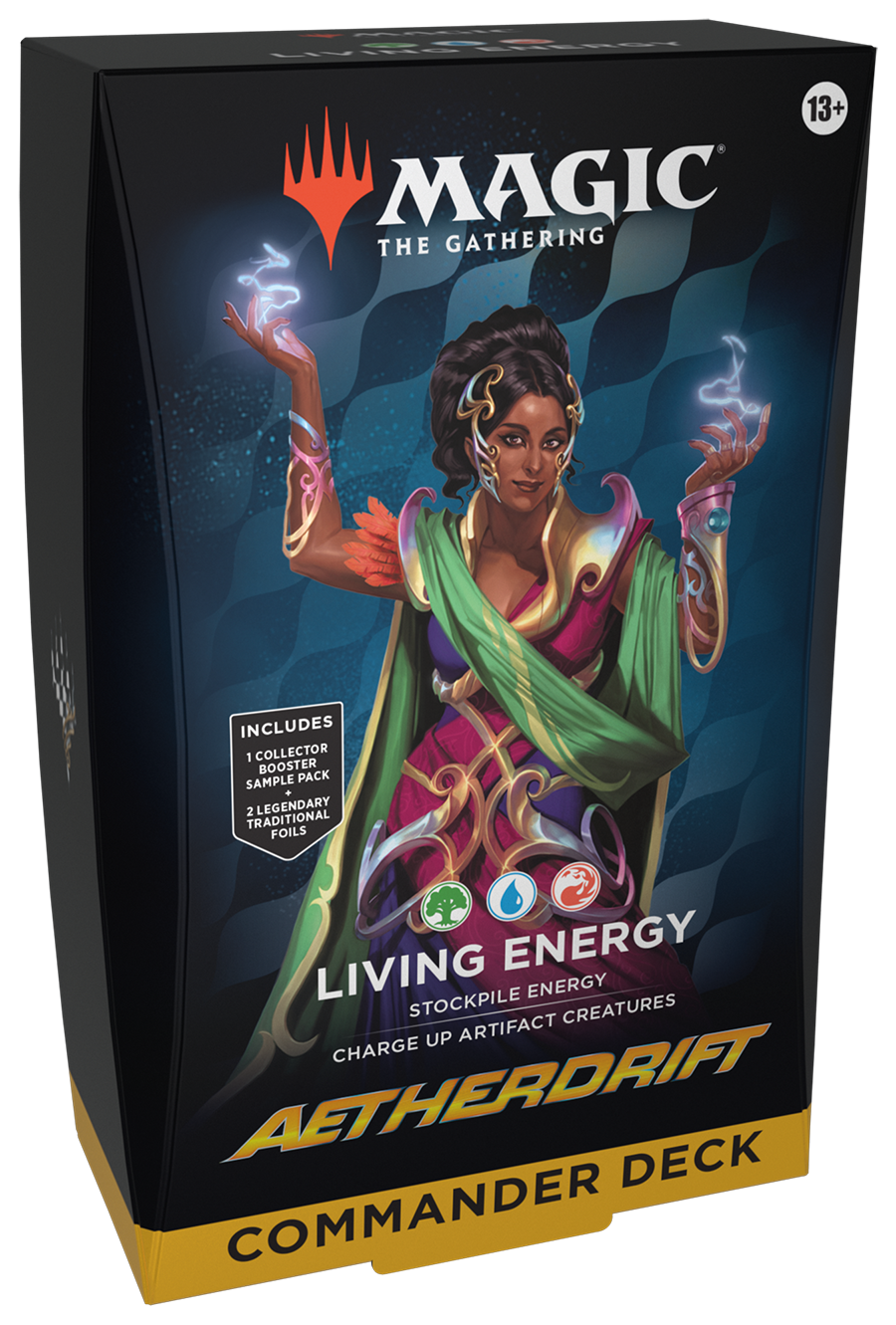 Aetherdrift Commander Deck - Living Energy