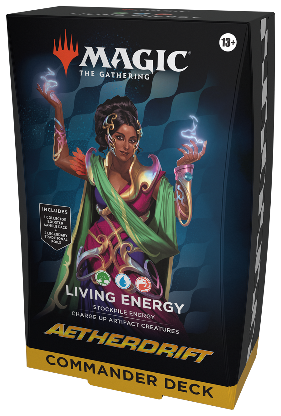 Aetherdrift Commander Deck - Living Energy