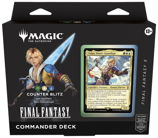 FFX Counter Blitz Commander Deck