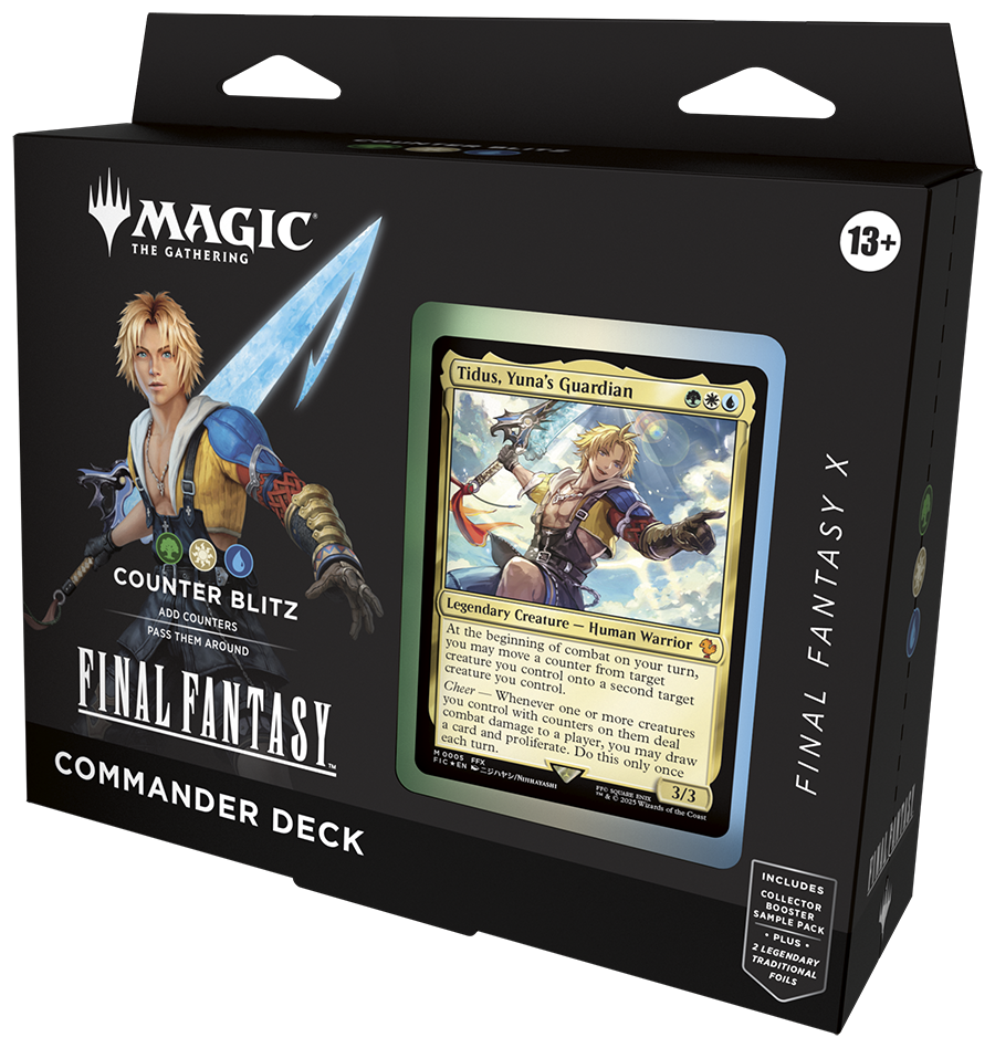 FFX Counter Blitz Commander Deck