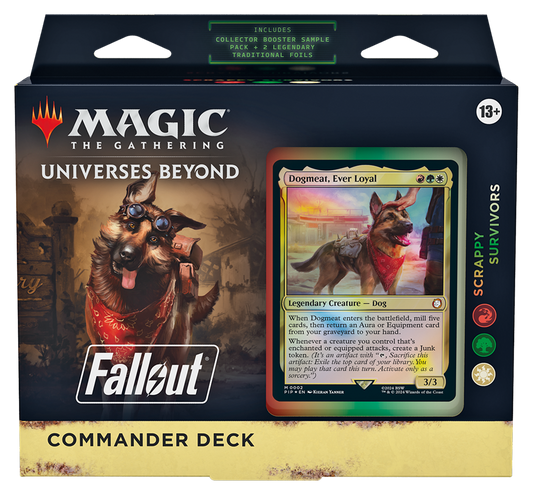 Fallout Commander Deck - Scrappy Survivors