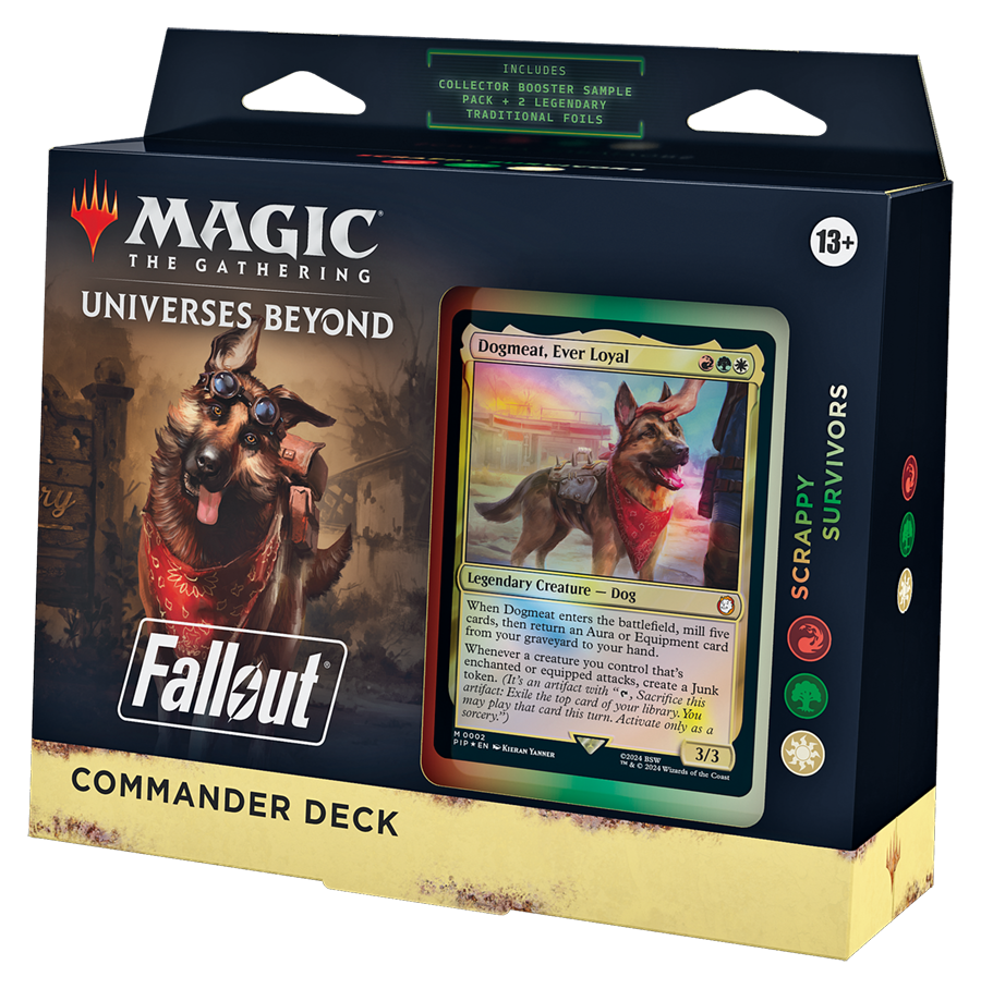 Fallout Commander Deck - Scrappy Survivors