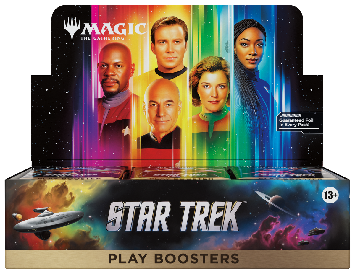 LOCAL PICKUP PREORDER Star Trek Play Booster Display