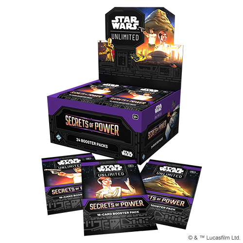 SWU Secrets of Power Booster Display