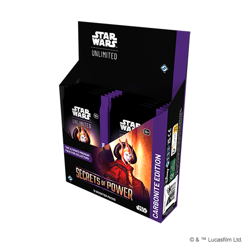 SWU Secrets of Power Carbonite Booster Display