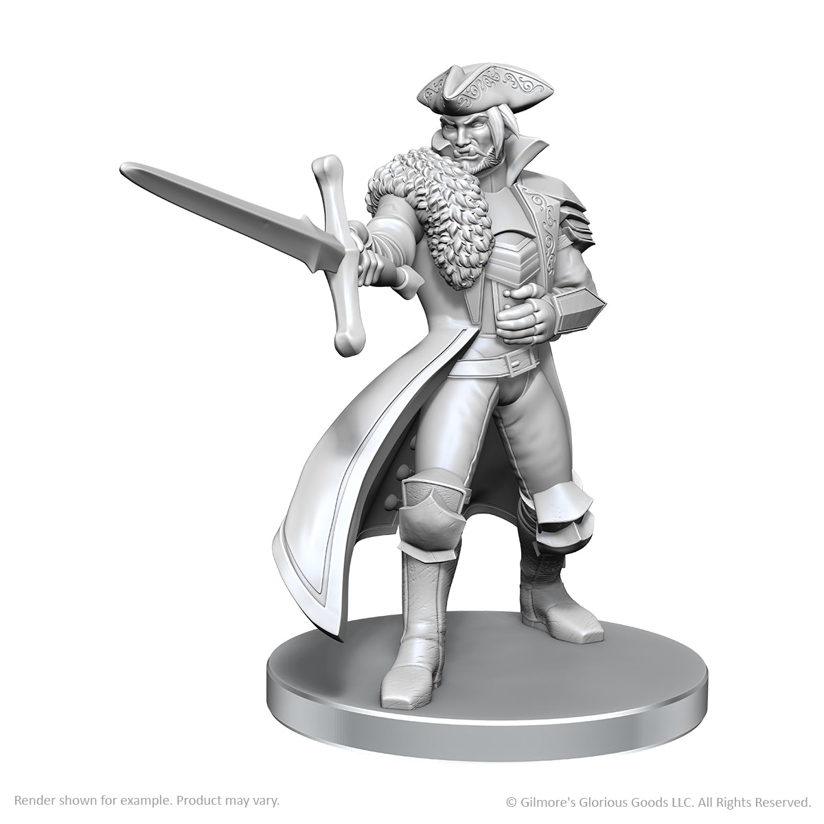 Critical Role Unpainted Miniatures: Jester Lavorre & Fjord Stone