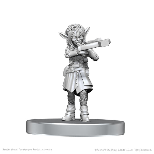 Critical Role Unpainted Miniatures: Veth Brenatto & Nott the Brave