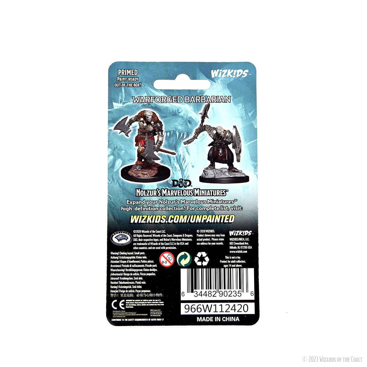 Nolzur's: Warforged Barbarian
