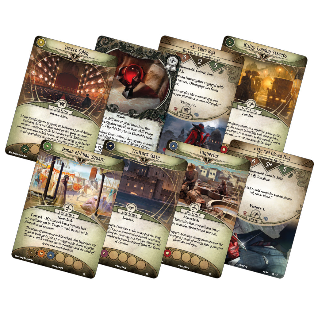 AH LCG: The Scarlet Keys - Campaign Expansion
