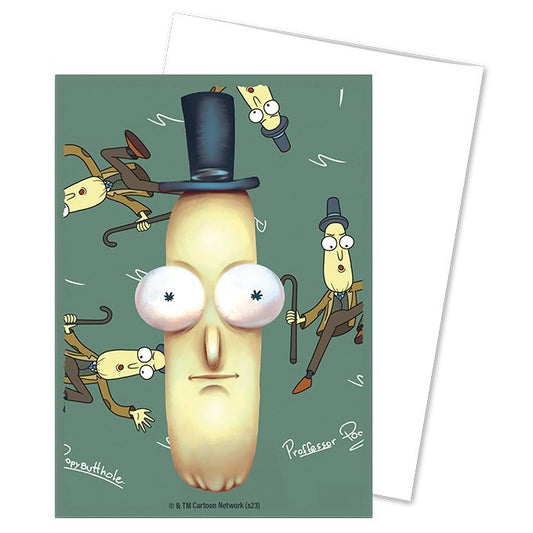 Dragon Shields: Brushed Art - Rick & Morty - Mr. Poopy Butthole (100)