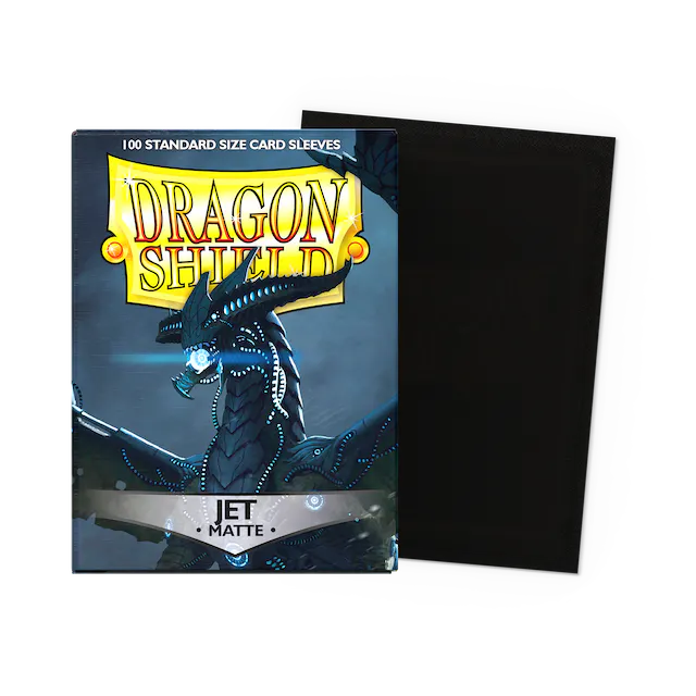 Dragon Shields: Matte Jet / Black Gemstone