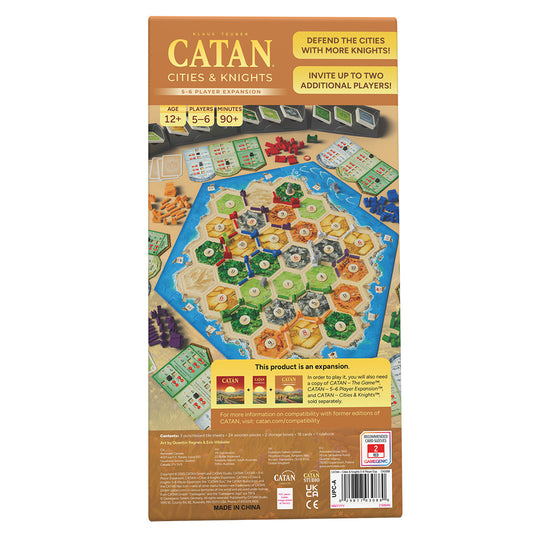 CATAN – Cities & Knights 5-6 Player Expansion (2025)