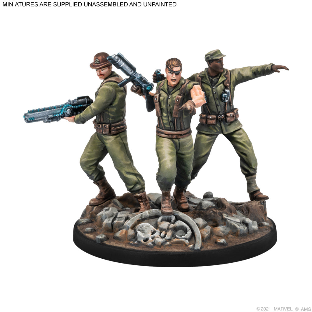 Nick Fury Sr. & Howling Commandos