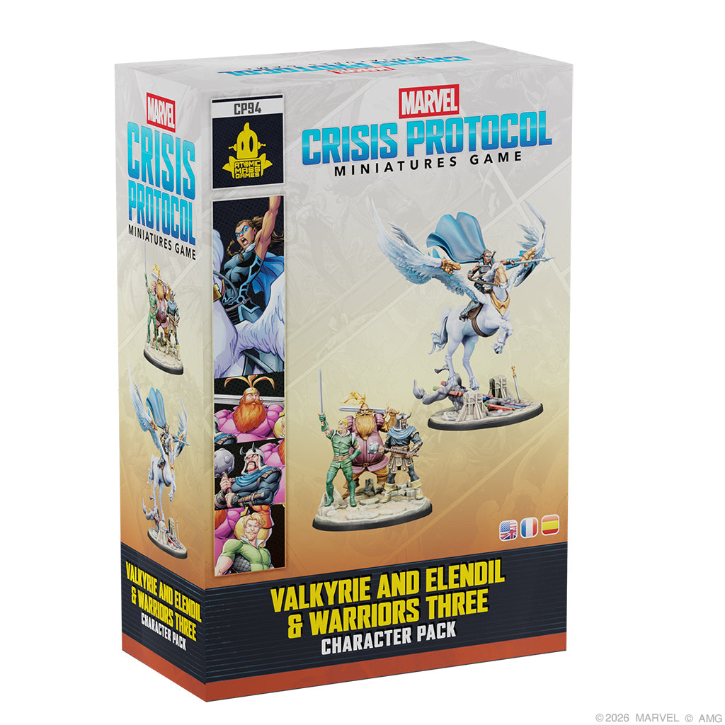 Marvel: Crisis Protocol – Valkyrie on Elendil & Warriors Three