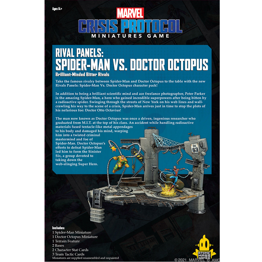 Rival Panel: Spider-Man vs Doctor Octopus