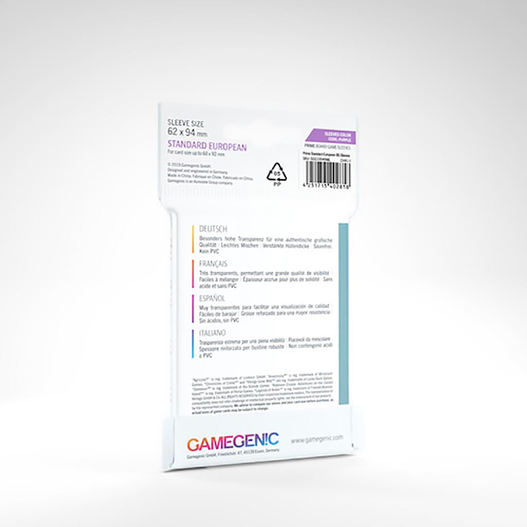 PRIME Sleeves: Standard European