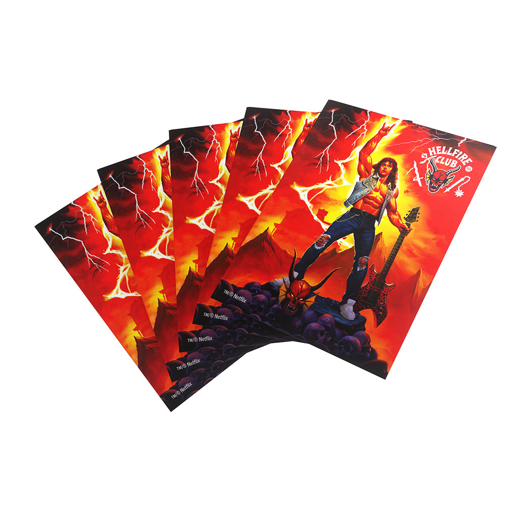 Stranger Things - Hellfire Club Art Sleeves Eddie Munson