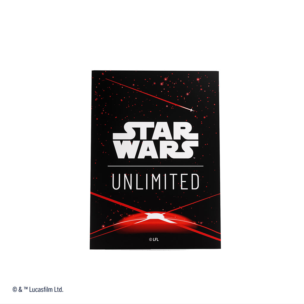 SW Unlimited Art Sleeves Double Sleeving Pack - Space Red