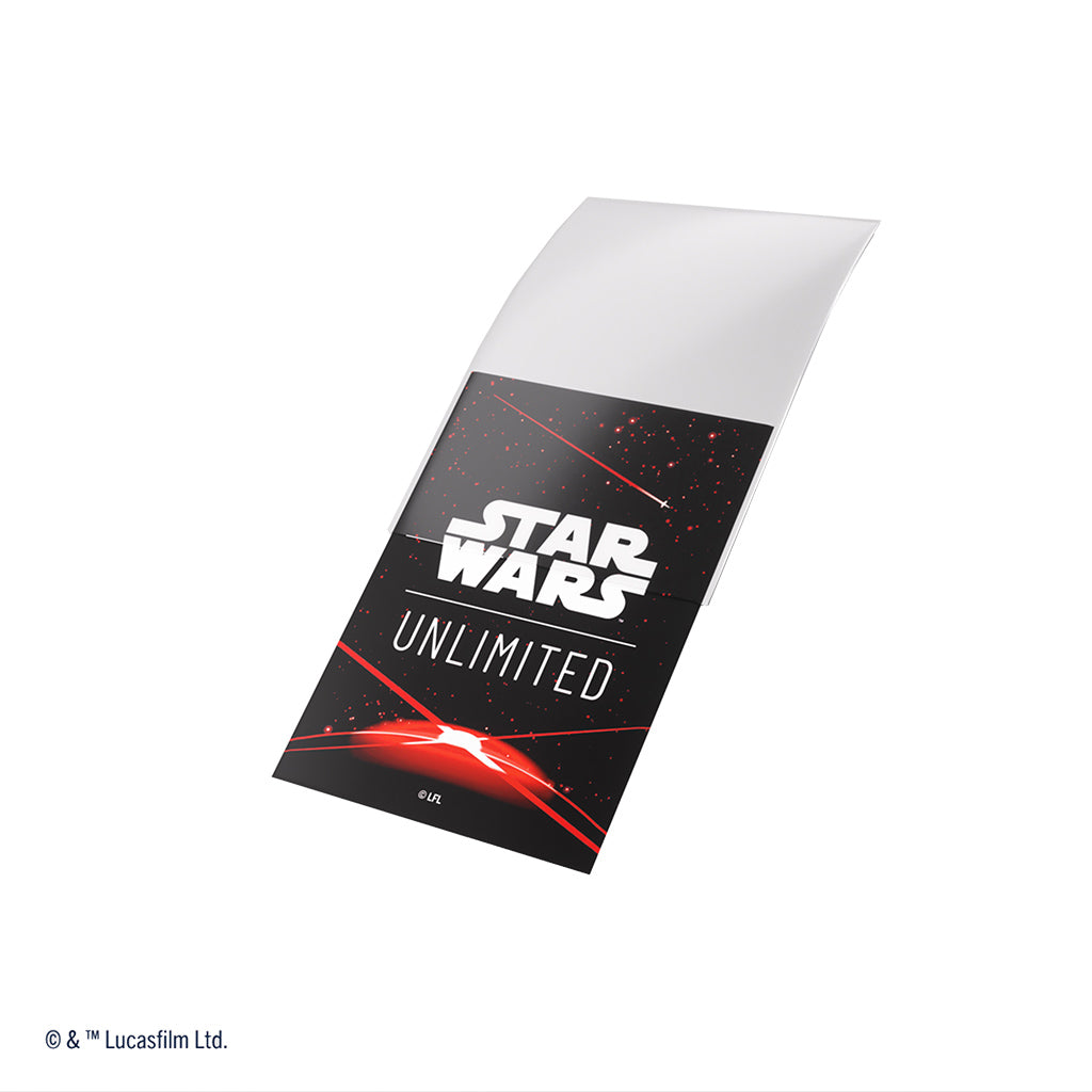 SW Unlimited Art Sleeves Double Sleeving Pack - Space Red