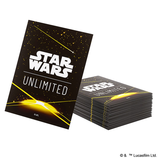 SW Unlimited Art Sleeves - Card Back Yellow