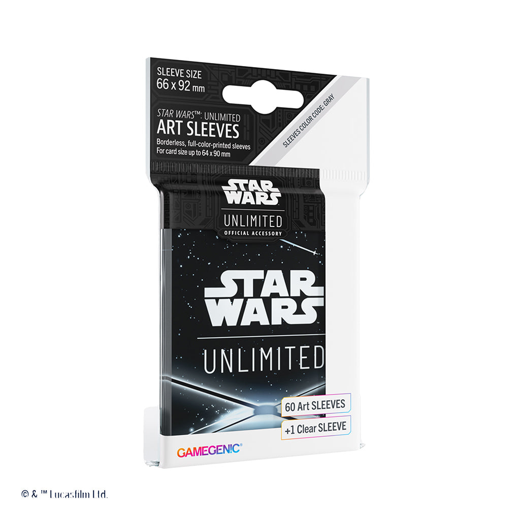 SWU Art Sleeves - Card Back Black