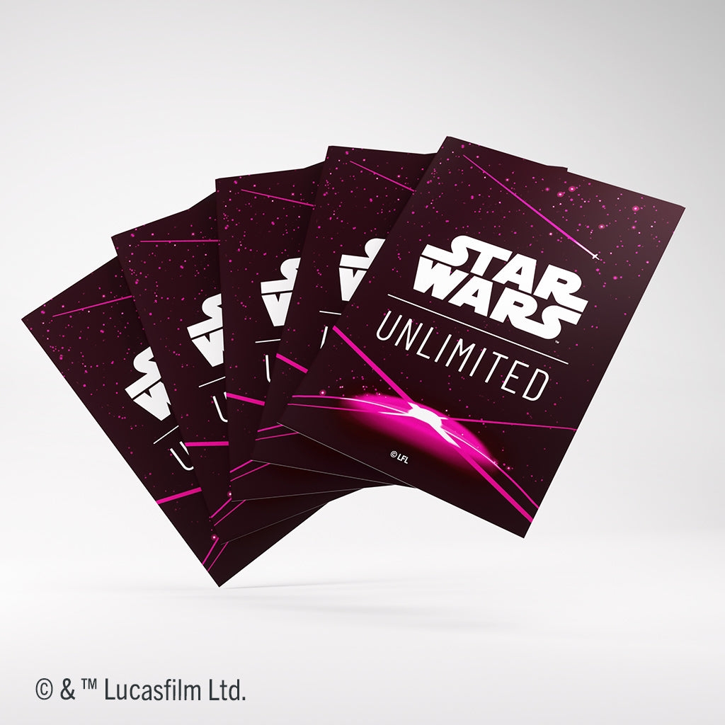SWU Premium Art Sleeve Card Back Magenta