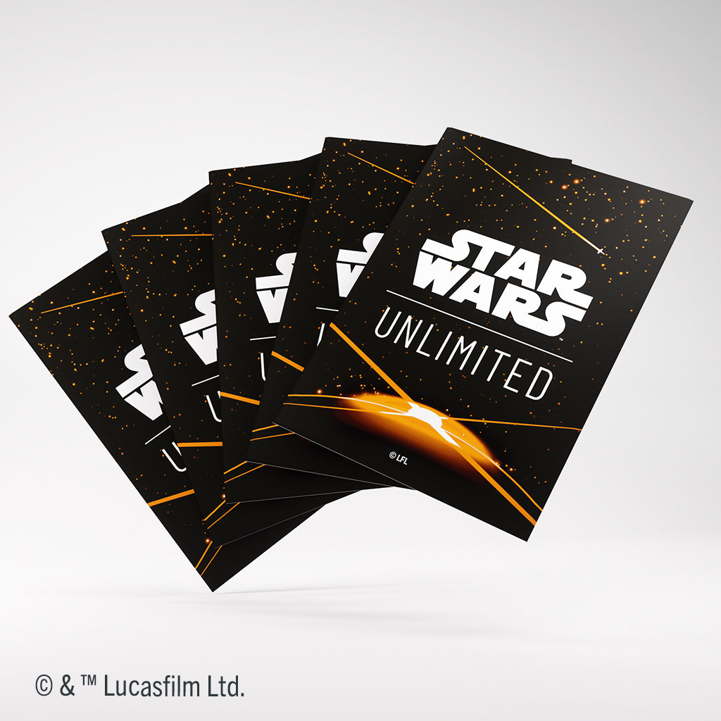 SWU Premium Art Sleeve Card Back Orange