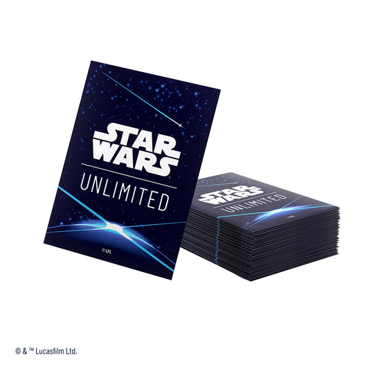 SWU Art Sleeves - Cardback Blue