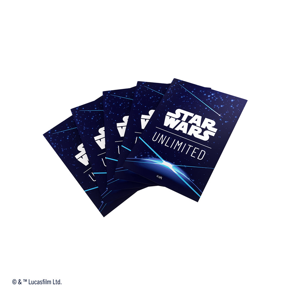 SWU Art Sleeves - Cardback Blue