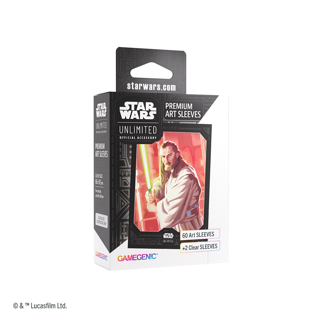 SWU Premium Art Sleeve - Qui-Gon Jinn