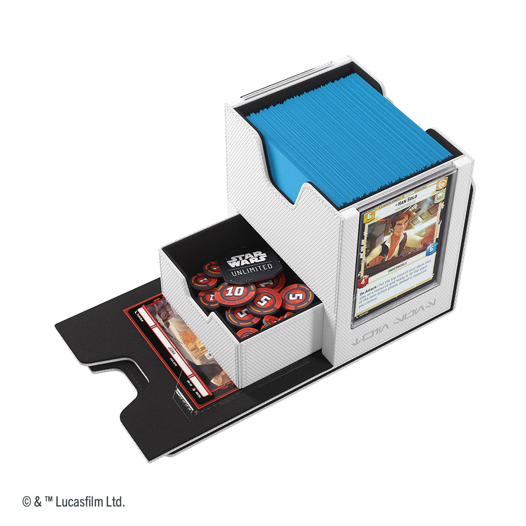 SWU Twin Suns Deck Pod  White & Black