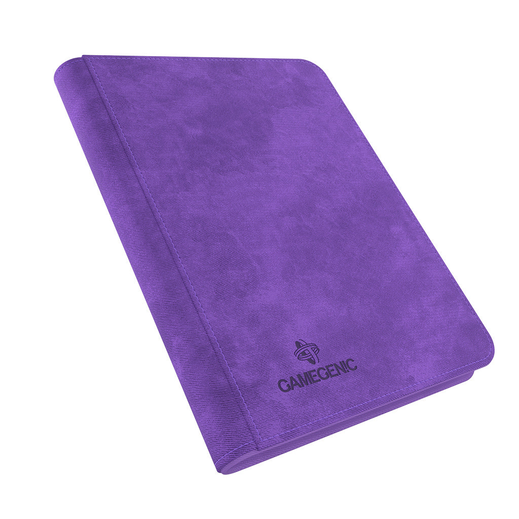 Zip-Up Album 8-Pocket Purple