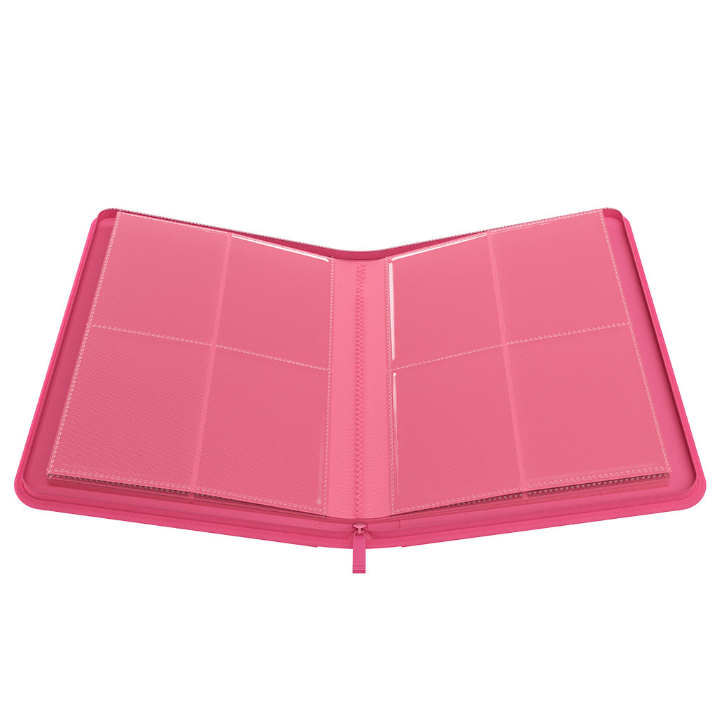 Zip-Up Album 8-Pocket Pink