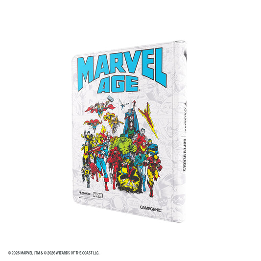 Marvel Super Heroes Zip-Up Album 18-Pocket - Marvel Age