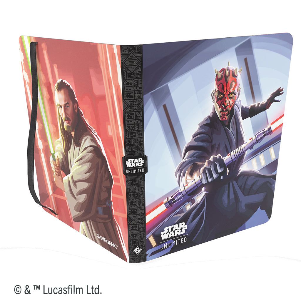 SWU Casual Album 18-Pocket - Qui-Gon Jinn/Darth Maul