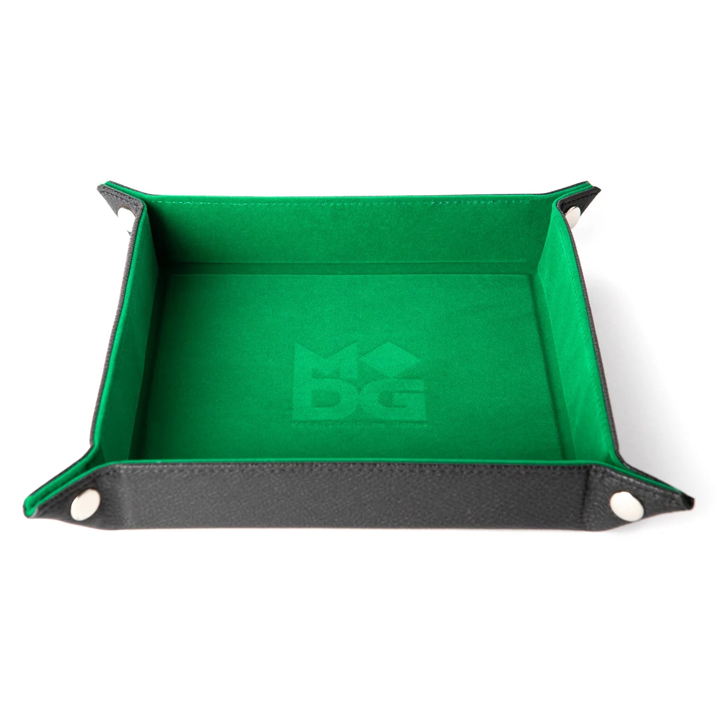 Folding Dice Tray: Velvet Green