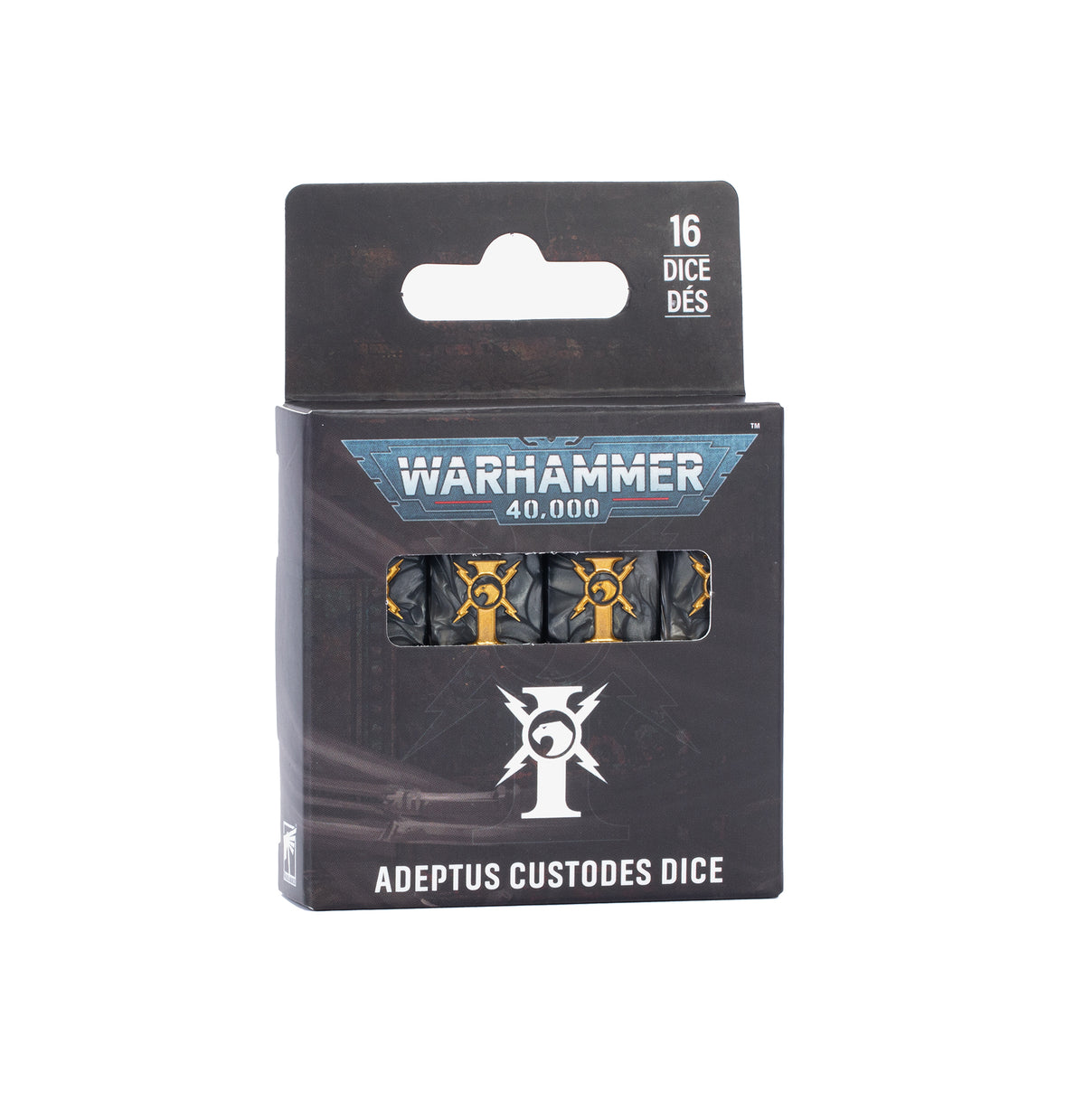 WH40K: Adeptus Custodes Dice Set (2026)