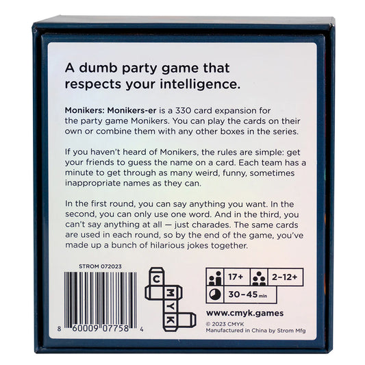 Monikers: Monikers-er