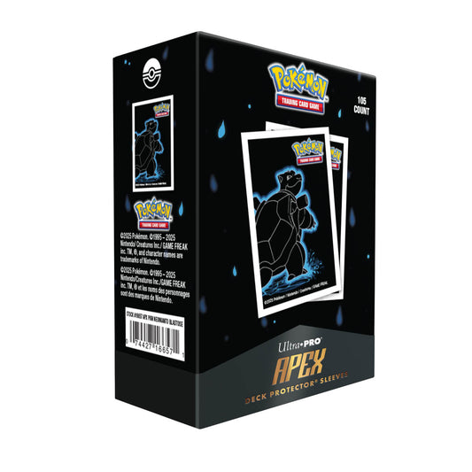 Apex Sleeves: Pokemon Neon Kanto Blastoise (105ct)