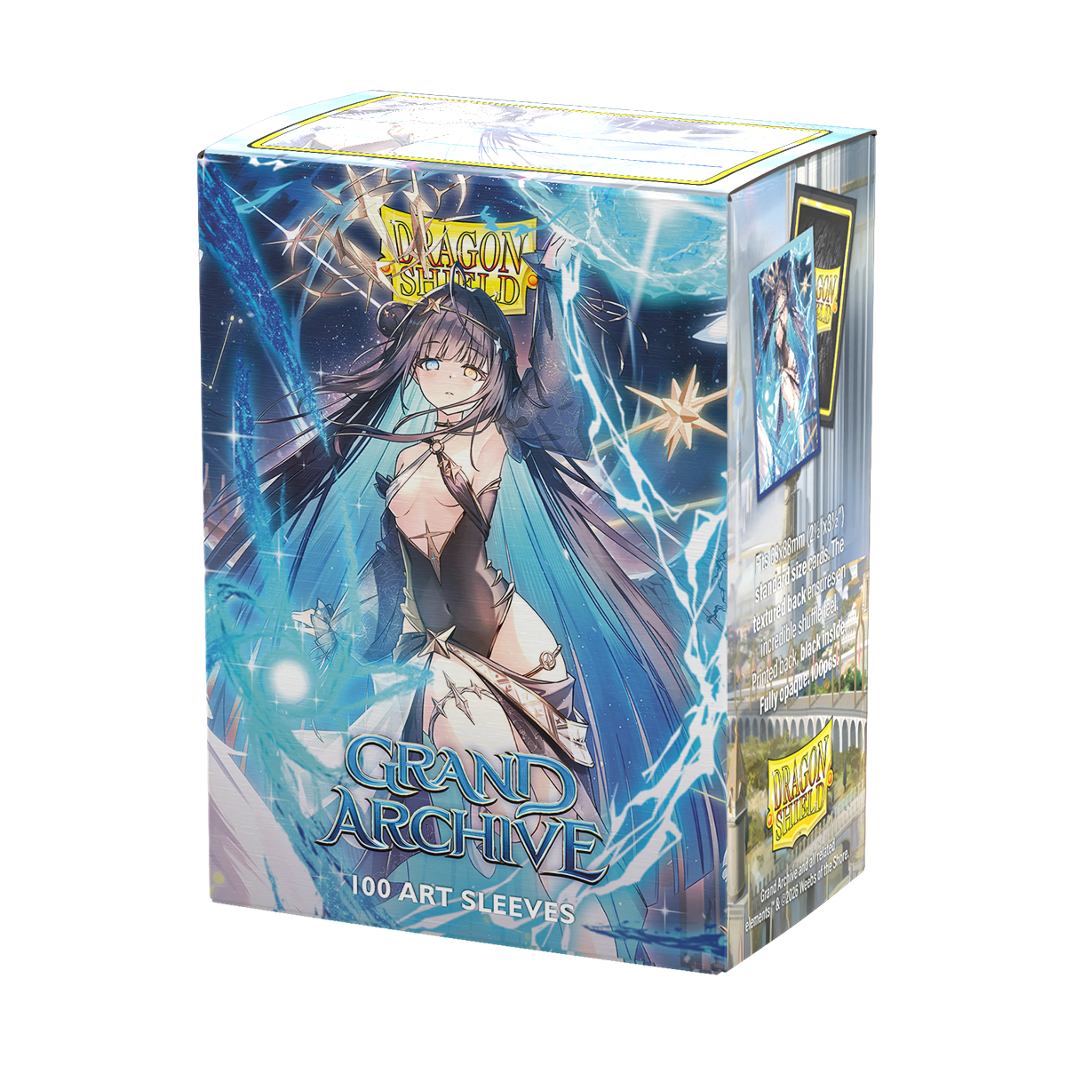 Dragon Shields: Matte Dual Art Sleeves - Grand Archive - Raziel, Archangel of Libra (100)