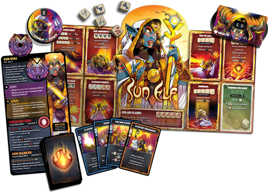 Dice Throne Hero Pack - Sun Elf