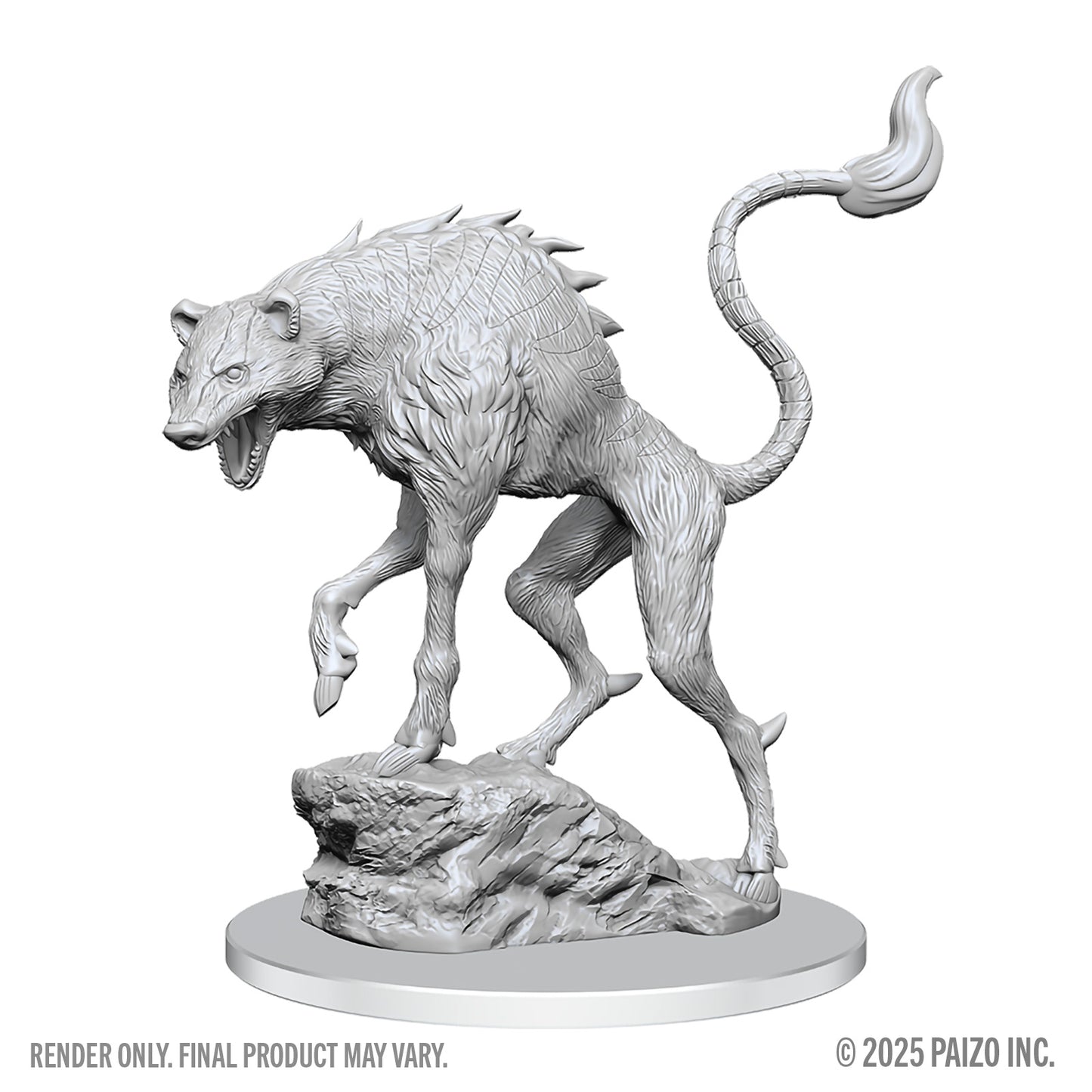 Pathfinder Battles Deep Cuts Unpainted Miniatures: Leucrotta