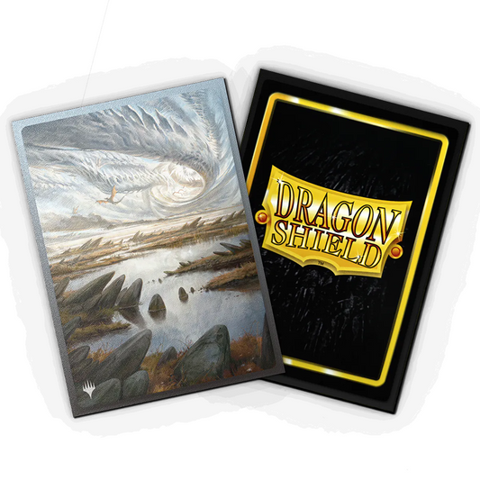 Dragon Shields: Matte Dual Art - MTG - Landfall Series - Marsh Flats